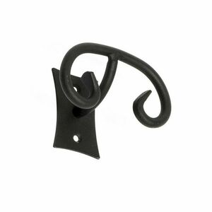 METAFORM CC023 Rebecca dupla horog, fekete kép