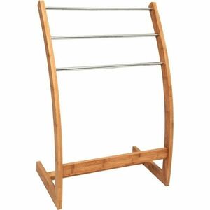 MSV Bambusz törülközőtartó 3 rúd 57 x 35 x 85 cm kép
