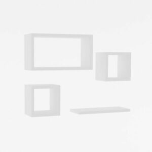 Babi White polc, 4 db kép