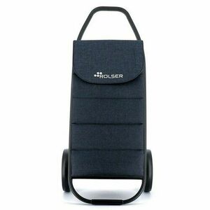 Rolser Com Polar 8 Black Tube bevásárlótáska kerekeken, kék kép