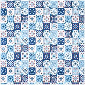 HOME ELEMENTS Motívumok abrosz, 90 x 90 cm, 90 x 90 cm kép