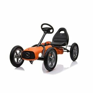 Baby Mix Go-kart Buggy gyerek pedálos gokart, narancssárga kép
