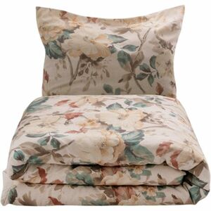 Rose pamut és len keverékből készült ágyneműhuzat, 160 x 200 cm, 2 db 70 x 80 cm kép