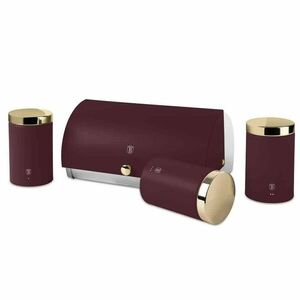 BerlingerHaus Leonardo kenyérkosár és élelmiszer-tároló szett, 1+3 db kép