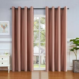 4Home Manila sötétítő függöny rózsaszín, 150 x 250 cm kép