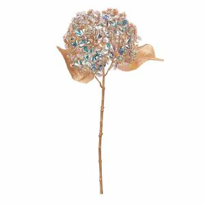 Művirág Hortenzia színes virág, arany, 60 cm kép