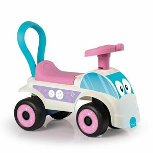 Dolu Odrážedlo autó, fehér-rózsaszín kép