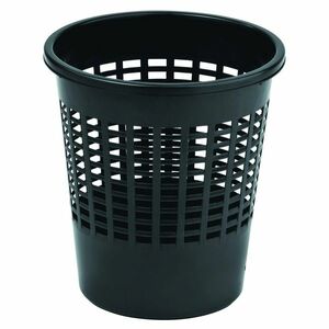 Curver Luna papírkosár, 11 l, fekete kép
