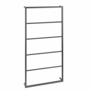 SAPHO Ska502 Ska fali törülközőtartó 60 x 115 x 10cm, matt fekete kép