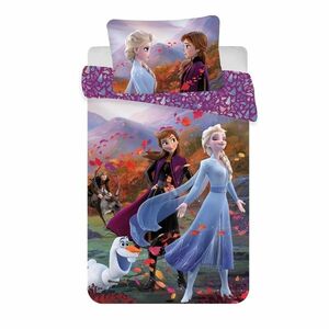 Frozen gyermek pamut ágynemű kiságyba 2 wind baby, 100 x 135 cm, 40 x 60 cm kép