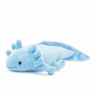 Baby Mix Axolotl vizi sárkány plüssjáték kék, 45 cm kép