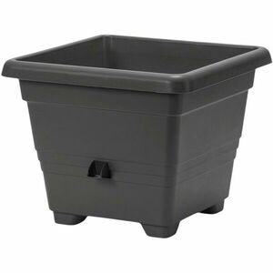 Plastia Bergamot önöntöző virágtartó 40 x 40 cm szürke, 40 x 40 cm kép