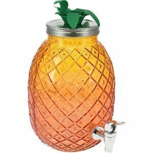 EH Üveg italadagoló 4, 5 l, narancssárga kép