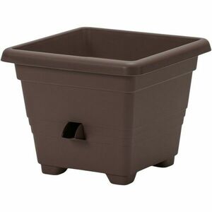 Plastia Bergamot önöntöző virágtartó 30 x 30 cm barna, 30 x 30 cm kép