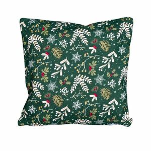 Párnahuzat Zelené Vánoce (Zöld karácsony), 40 x 40cm kép