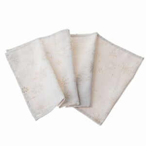 Hópelyhek karácsonyi vízálló asztali futó mix, 33 x 140 cm kép