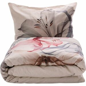 Lilie pamut és len keverékből készült ágyneműhuzat, 160 x 200 cm, 2 db 70 x 80 cm kép