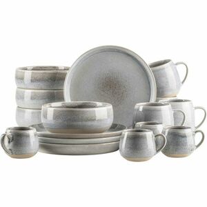 Mäser 16 darabos reggeli edénykészlet AQUATA – szürke kép