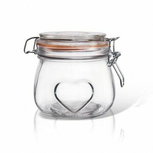 Orion Bela szív üvegtároló patent, 0, 5 l, 0, 5 l kép