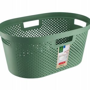 Curver Infinity 39 l-es szennyes kosár, zöld kép
