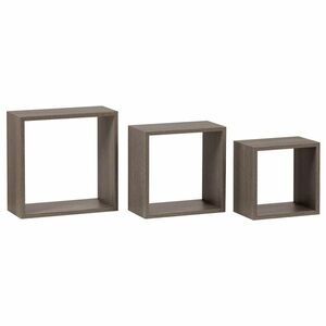 P-008 falipolc, 3 db-os szett, sonoma tölgy kép