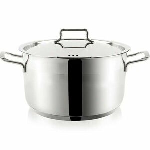 Orion Anett rozsdamentes acél lábas fedővel, 6, 2 l, 6, 2 l kép