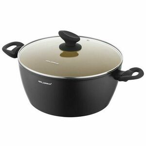 Florina Alumínium pot with lid AmVegan by MateuszGessler, 26 cm, 4, 8 l, 26 cm átmérőjű kép