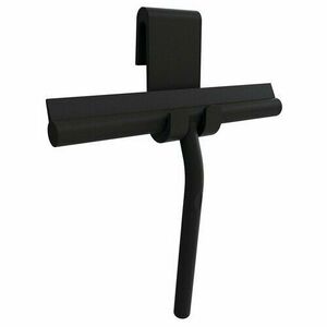 POLYSAN 72825.21 zuhanytörlő, zuhanykabinrögzítéssel, matt fekete kép