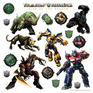 Transformers öntapadós dekoráció, 30 x 30 cm kép