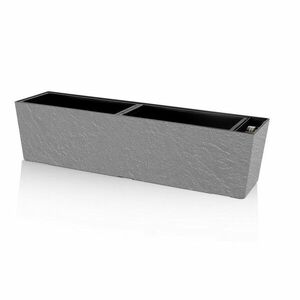 Flower Lover Öntözőrendszerrel ellátottvirágládika Supreme Stone szürke, 75 cm, 75 cm kép