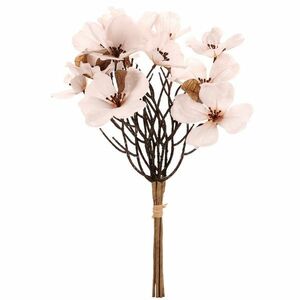 Fehér magnólia, 6 ágacska csokorban, 30 x 43 cm kép