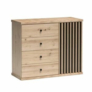 KOLI C-5 komód, tölgyfa artisan kép