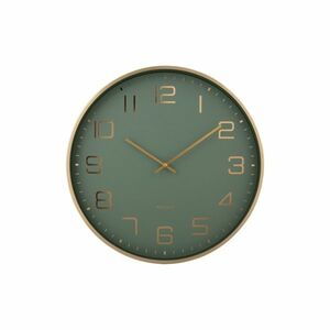 Karlsson 5973GR design falióra világoszöld, átmérő40 cm kép