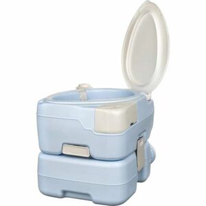 Happy Green Hordozható WC 15 l, kék kép