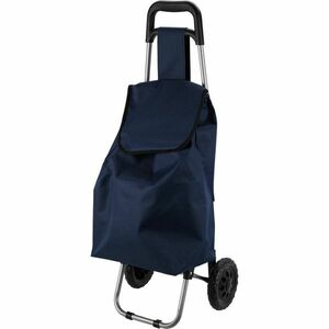 33 l-es bevásárlószatyor kerekekkel, 53 x 31 x 18cm, kék kép