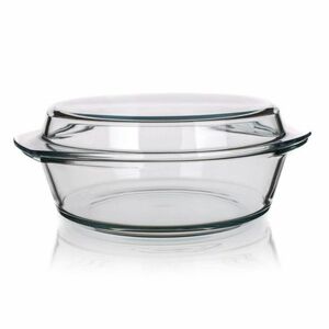 Simax Kerek üveg sütőtál fedővel 5, 1 l kép