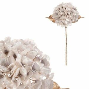 Művirág, fehér, aranyozással, 65 cm kép