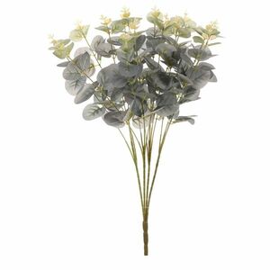 Mű eukaliptusz csomóban, zöld színű, 30 x 47 cm kép