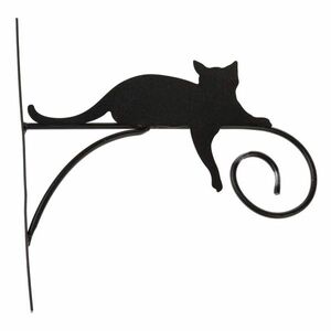Dekoratív fém akasztóhorog macskával, 27 x 1, 5 x26, 5 cm kép