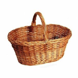 Fonott kosár gombaszedéshez, 37 x 30 x 29 cm kép