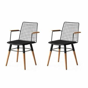 Trend Black and Walnut étkezőszék szett, 2 db kép