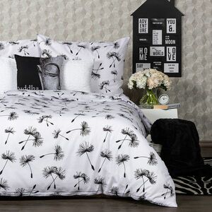 4Home Dandelion pamut ágyneműhuzat, 140 x 220 cm, 70 x 90 cm kép