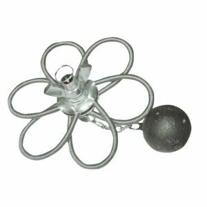 Rózsás kéménykefe 200 mm állítható, 6 rugóval súllyal kép