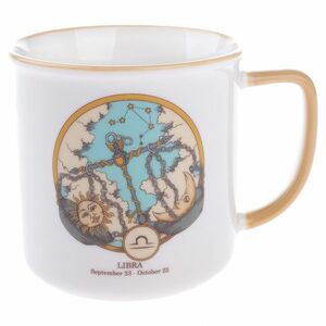 Mérleg csillagjegy porcelán bögre, 460 ml kép