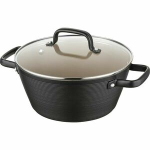 Florina Alumínium edény Carina Black 3, 3 l, 24 cm, 24 cm átmérőjű kép