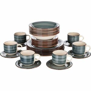 Banquet Spiral Blue 30 db-os étkeszlet kép