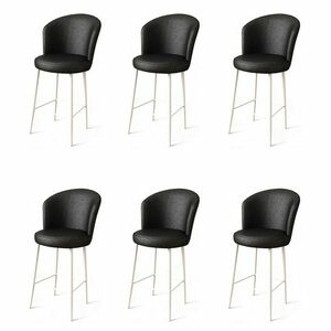 Uras Black and White bárszék szett, 6 db, 6 db kép