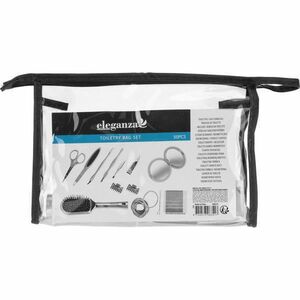 Utazási piperetáska fekete, 50 darab kép