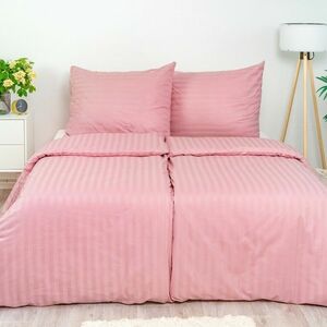 Stanex atlas grádl ágyneműhuzat régi rózsaszín, 140 x 220 cm, 70 x 90 cm kép