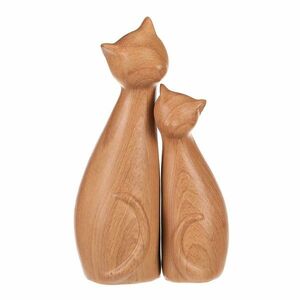 Dekoráció Macskák, 11 x 6 x 17 cm, 2 db-os szett, polirezín kép